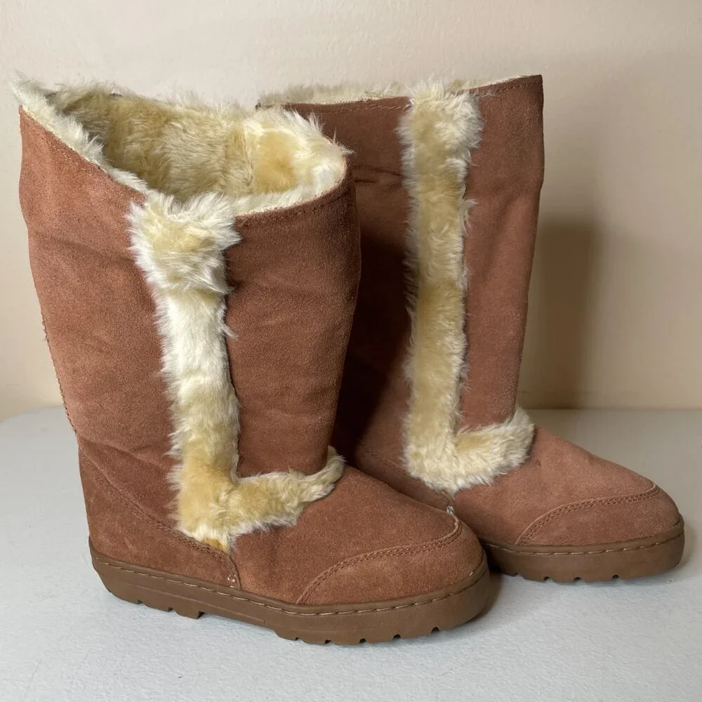 Style & Co Womens Witty Winter Faux Fur Boots Size 6